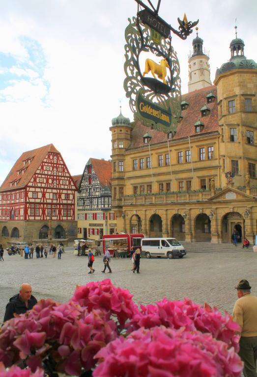 Hotel Goldenes Lamm Rothenburg ob der Tauber Kültér fotó