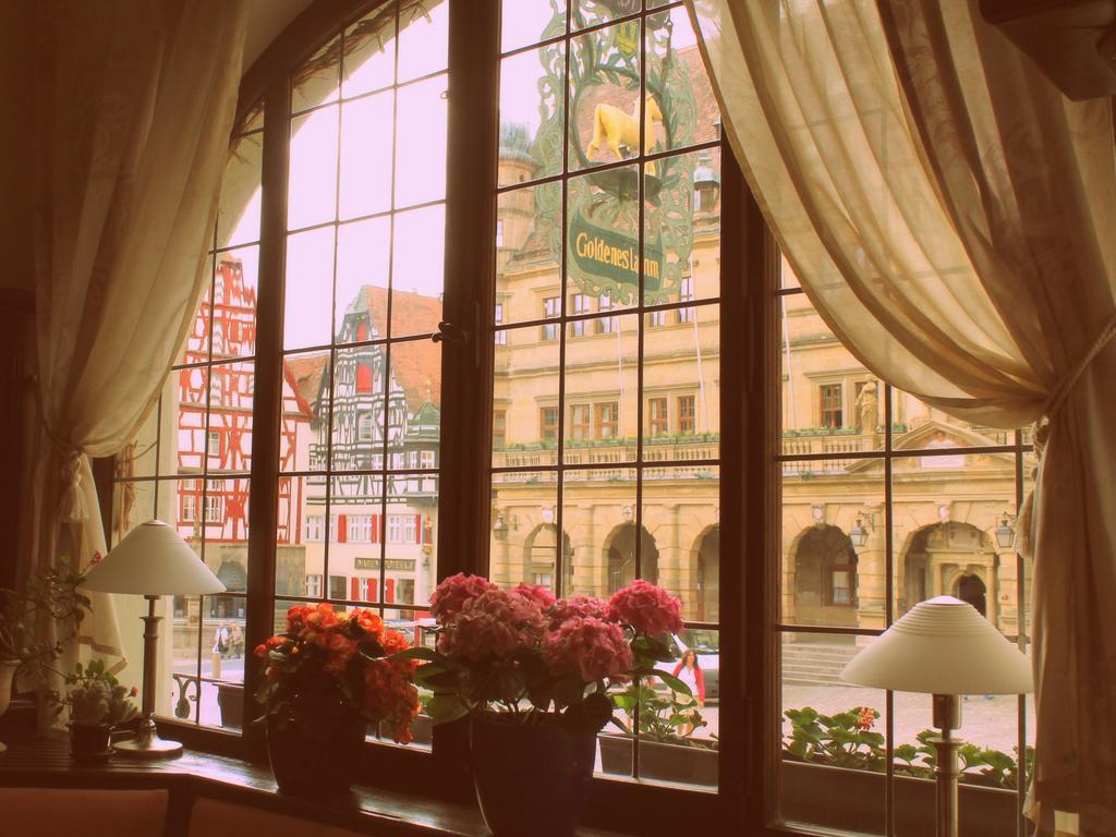 Hotel Goldenes Lamm Rothenburg ob der Tauber Kültér fotó