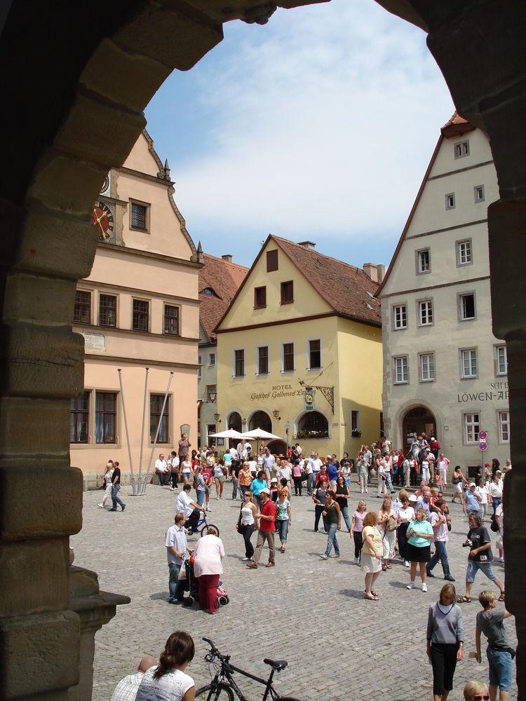 Hotel Goldenes Lamm Rothenburg ob der Tauber Kültér fotó