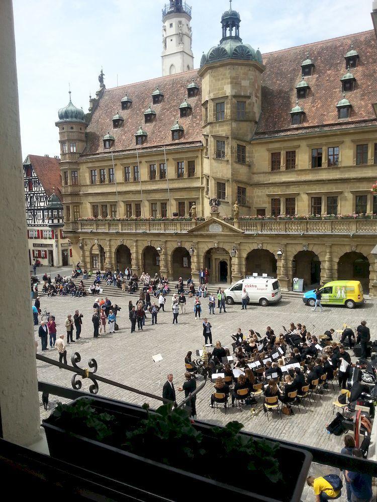 Hotel Goldenes Lamm Rothenburg ob der Tauber Kültér fotó